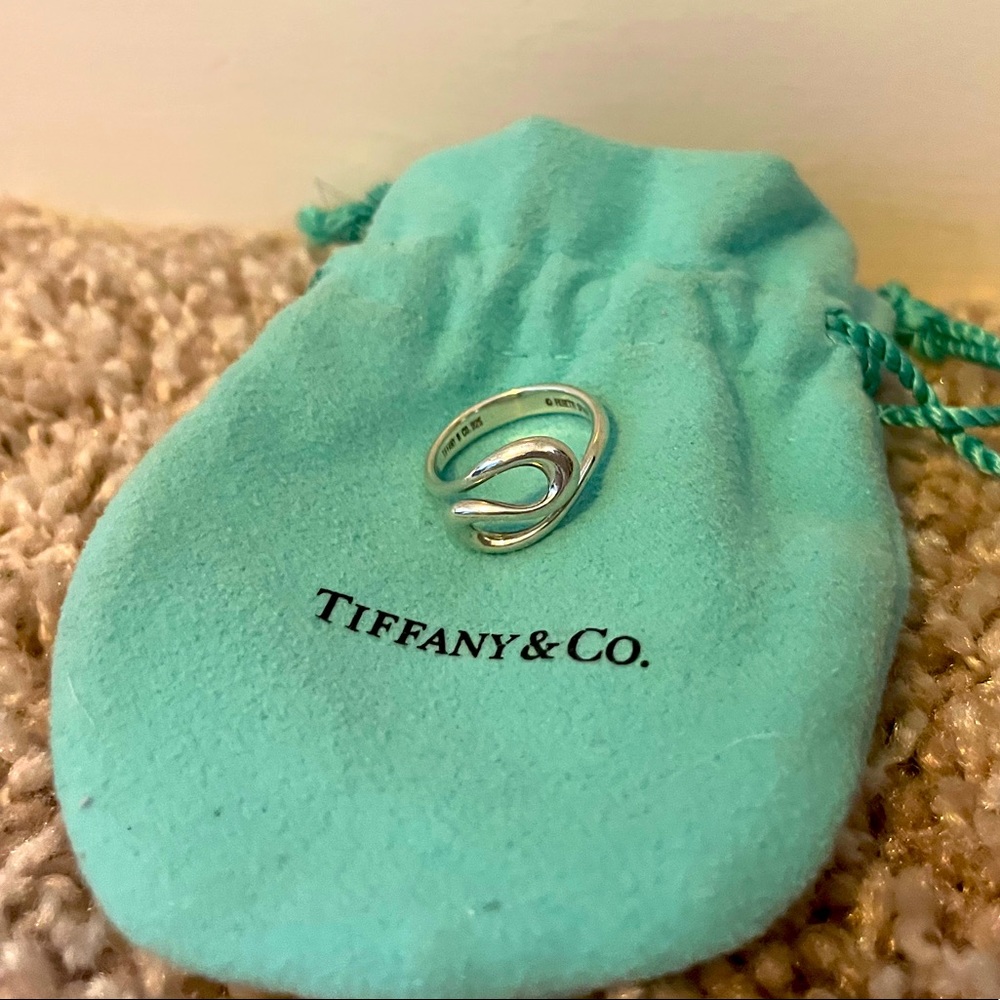 Tiffany&Co Elsa Peretti Open Wave ring